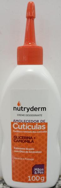 AMOLECEDOR CUTICULAS NUTRYDERM COM BICO APLICADOR 100GR