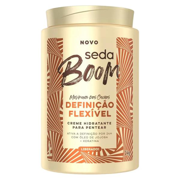 CREME PENTEAR SEDA BOOM DEF FLEXÍVEL 1KG