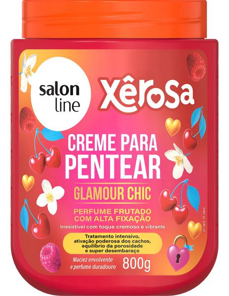 CREME DE PENTEAR SALON LINE XEROSA GLAMOUR CHIC 800G