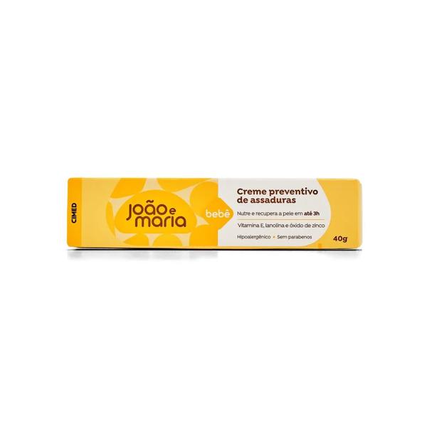 CREME ASSADURAS JOAO E MARIA 40G SUAVE