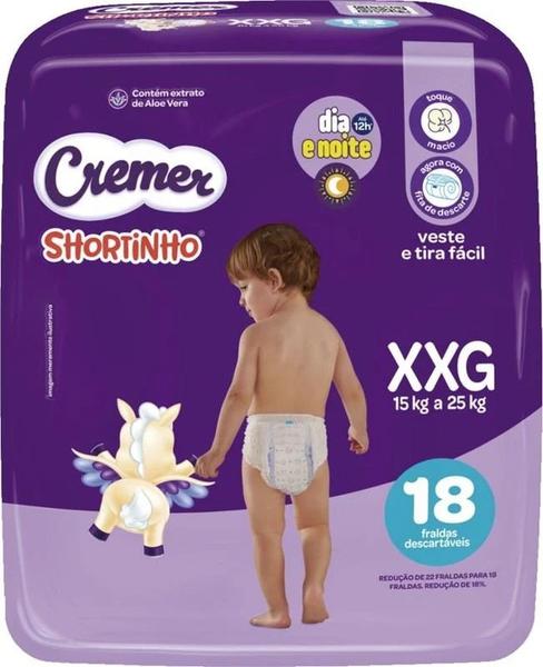FRALDA CREMER ROU MEGA XXG C/18
