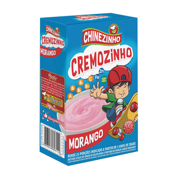 CREMOZINHO CHINEZINHO MORANGO 200G