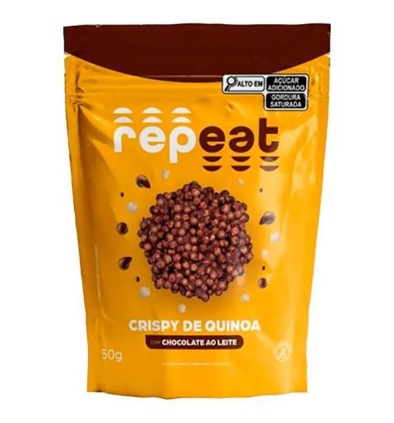 Crispy Repeat 50g Quinoa Ao Leite