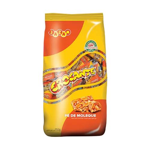 PE DE MOLEQUE JAZAM CROCANTE C/50 800G 
