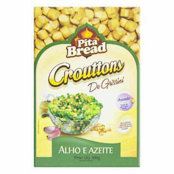 PITA CROUTON ALHO & AZEITE 100 GR