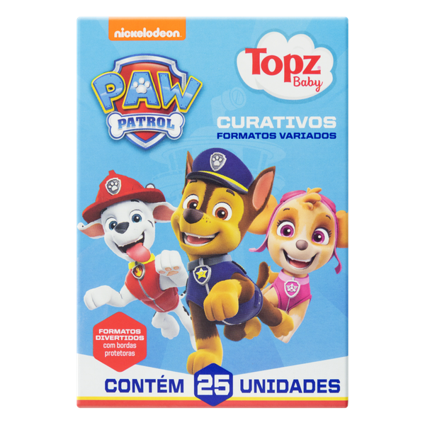 CURATIVO TOPZ 25UN PATRULHA CANINA CHASE