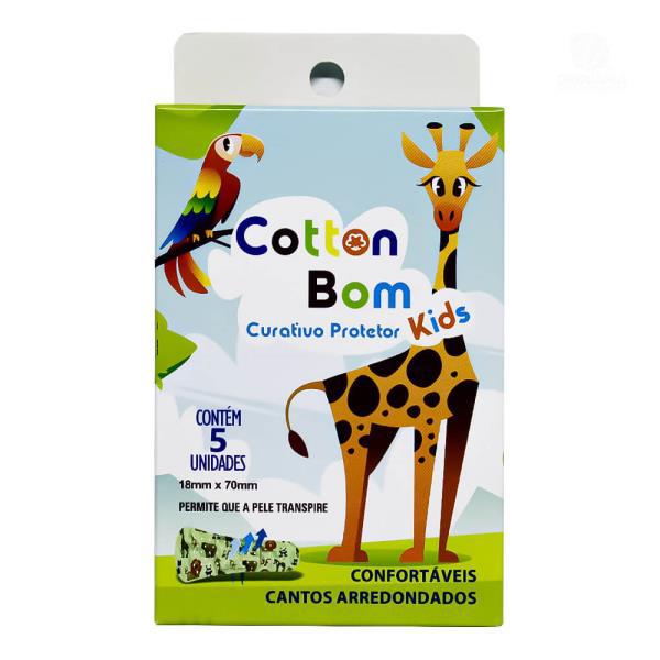 CURATIVO COTTON BOM KIDS C/5UN