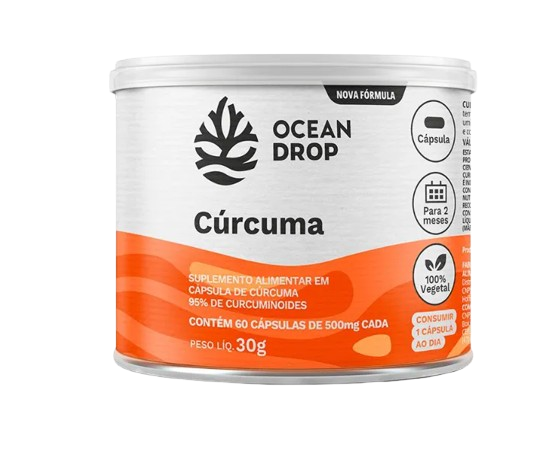 CURCUMA  OCEAN DROP 60CP 500MG