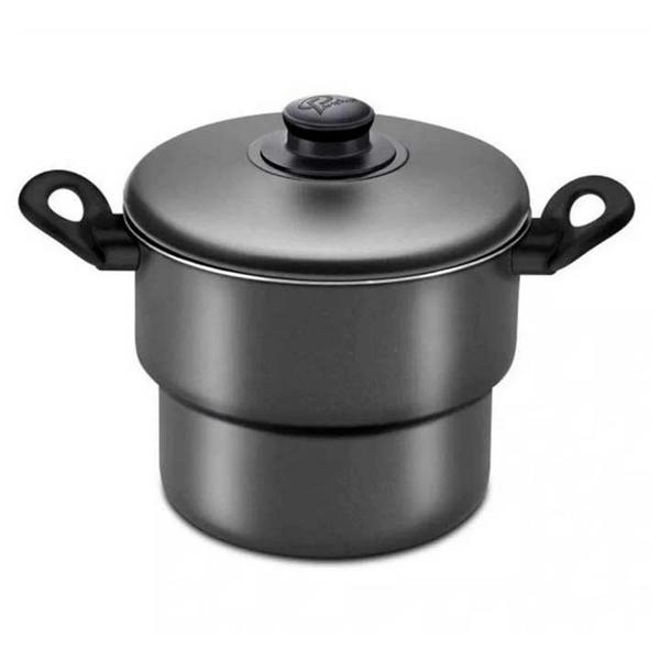 CUSCUZEIRO ALUM PANELUX GRAFITE 16CM