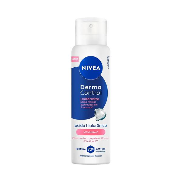 DESODORANTE NIVEA AEROSOL DERMA CONTROL UNIFORMIZA 150ML