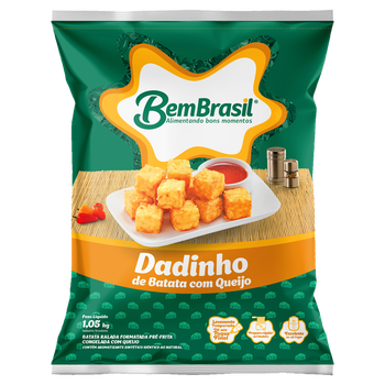 BATATA PRE FRITA BEM BRASIL DADINHO C/QU