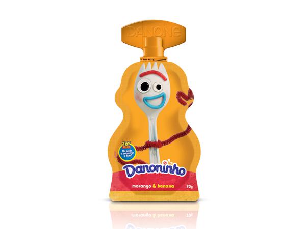 IOGURTE DANONINHO TOY STORY P/LEVAR MORANGO/BANANA 70G