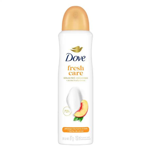 Desodorante Dove Aerosol 150ml Feminino Pêssego e Leite de Arroz