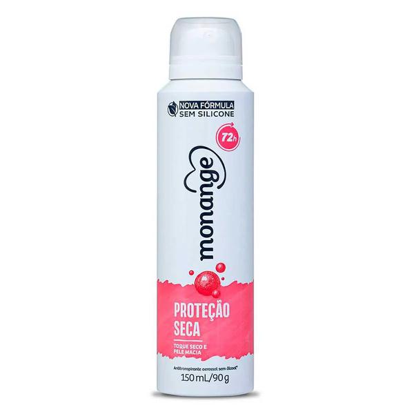 Desodorante Aerosol 200ml Protecao Seca Monange