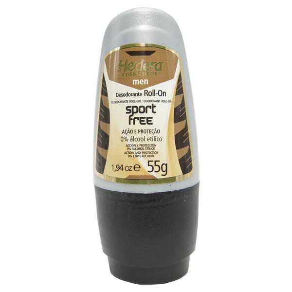KIT DESOD HEDERA  ROLL ON 55ML C/2 SPORT