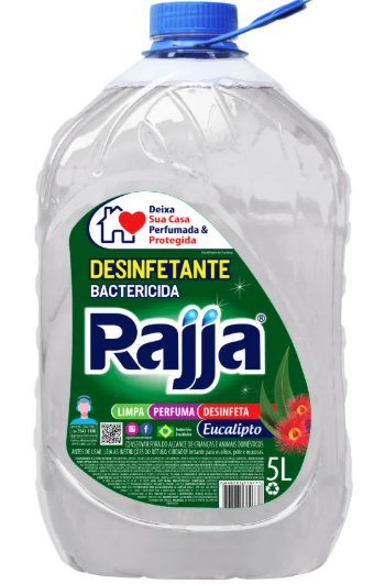 Desinfetante Liq Rajja Eucalipto 5L