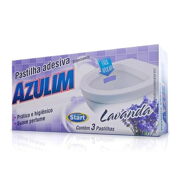 PASTILHA ADESIVA LAVANDA C/ 03 UND
