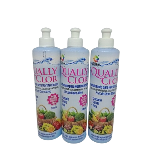 Desinf Hortifruticola Qually Clor 300ml