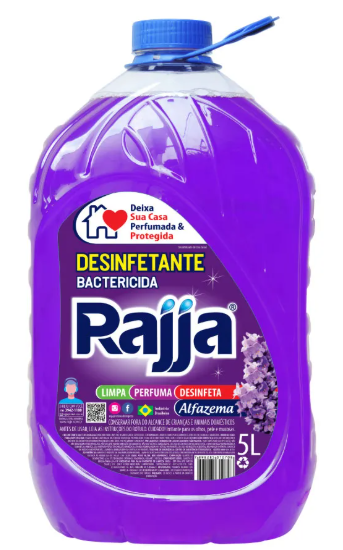 Desinfetante Liq Rajja Alfazema 5L