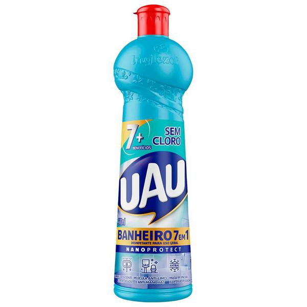 DESINFETANTE UAU BANHEIRO 7 EM 1 PROMOCIONAL SQUIZE 500ML