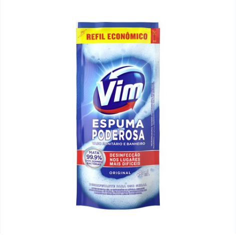 DESINF.VIM 450ML CLORO ESPUMA REFIL