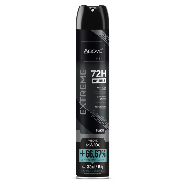 DESODORANTE ABOVE 250ML MAXX EXTREME INV