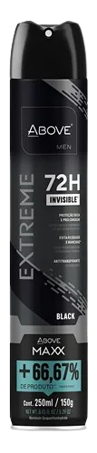 DEO ANT.ABOVE MAXX EXTREME BLACK 250ML/1