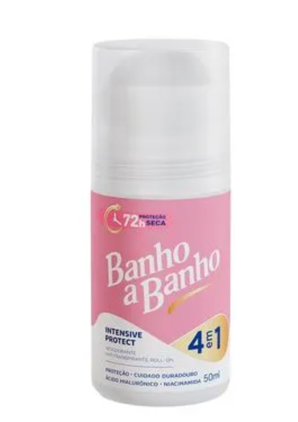 DESODORANTE ROLL-ON BANHO A BANHO INTENSIVE PROTECT 50ML