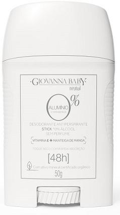 DESODORANTE GIOVANNA BABY STICK 0% ALUMI