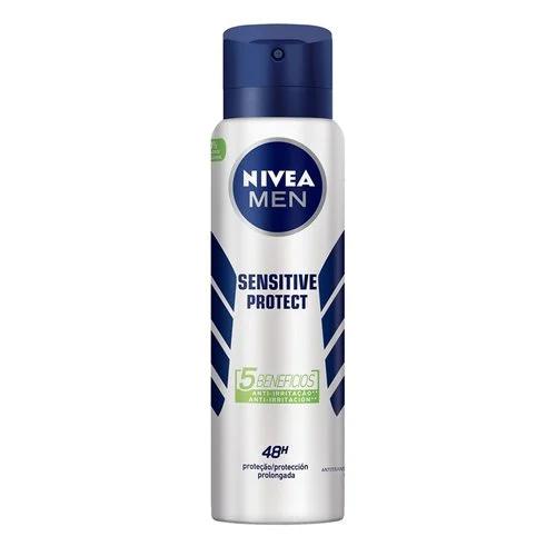 DES AERO NIVEA 150ML SENS MEN ROTECT