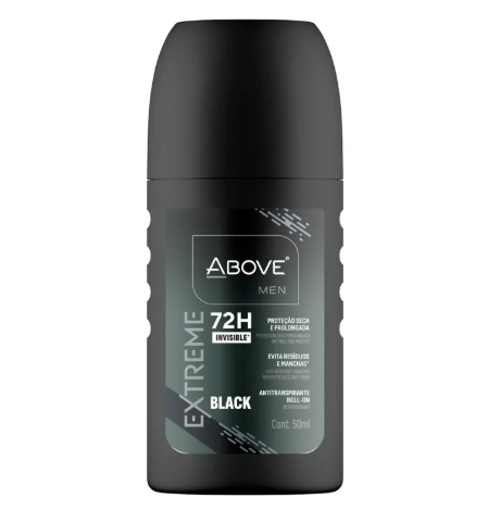 DESODORANTE ABOVE 50ML ROLLON EXTREME BLACK