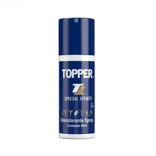 DESODORANTE TOPPER SPRAY FRAG. 90ml SPORTS