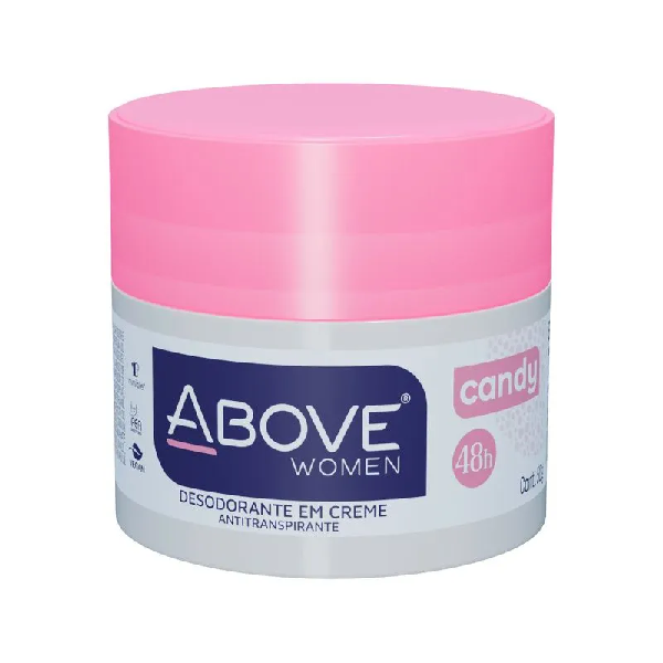 DESODORANTE FEM CREME ABOVE FRASCO 55g CANDY