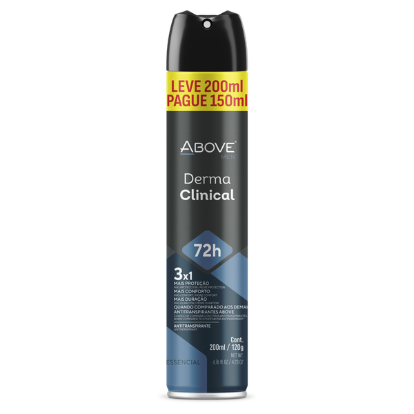 DEO ANT ABOVE D CLIN MEN 200ML