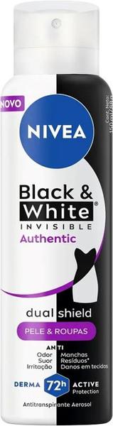 DESODORANTE AEROSOL NIVEA FEMININO AUTHENTIC 150ML