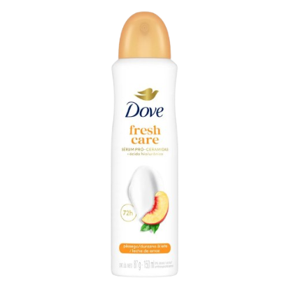 DESOD.DOVE AERO FEM.FRESH CARE PESSEGO 150ML