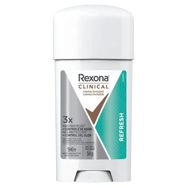 DESOD.REXONA CLINICAL FEM.REFRESH 58G