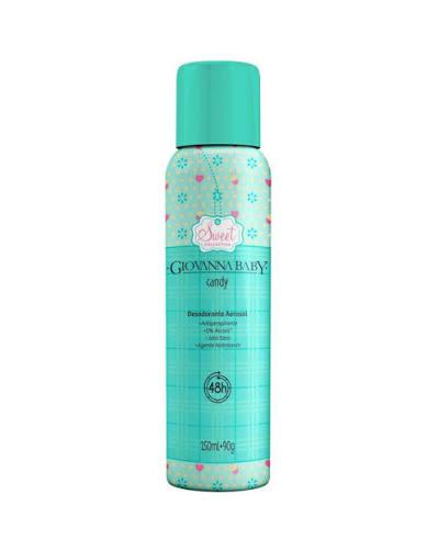 KIT DESOD GBABY FEM AERO 300ML 30DE CANDY