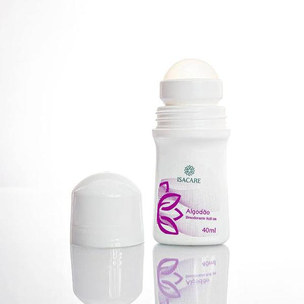 ISACARE DESODORANTE ROLLON ALGODAO 40G R2019