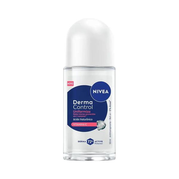 DESOD ROLL NIVEA DERMA FEM 50ML UNIFORMIZA
