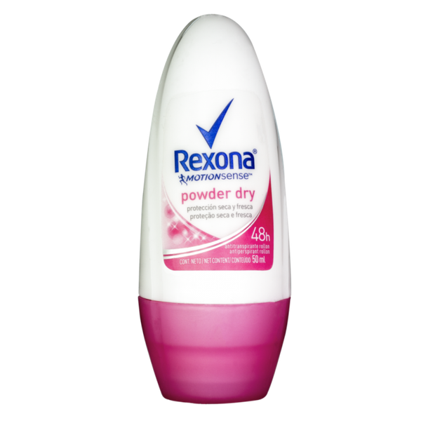 DESOD REXONA ROLL ON 50ML FEM POWDER DRY