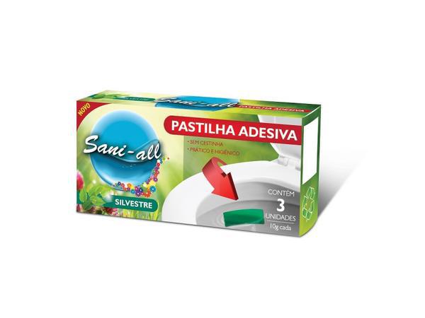 PASTILHA ADESIVA SANI-ALL SILVESTRE 10G 