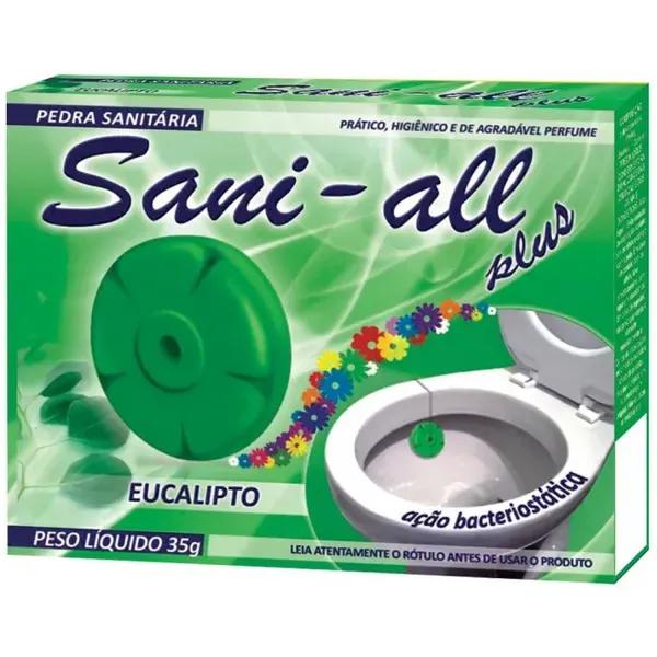 BASTAO SANITARIO SANI-ALL EUCALIPTO C/SUPORTE 35G