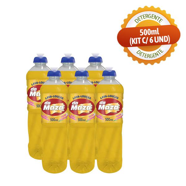 DET. LIQUIDO DA MAZA MACA 500ML