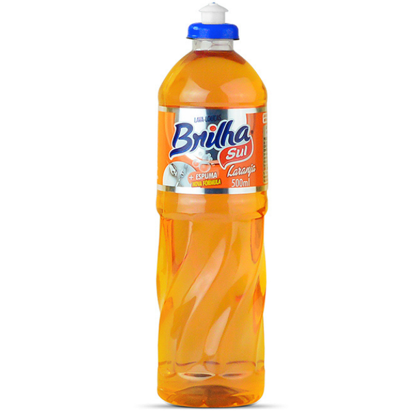 DETERG BRILHA SUL LARANJA 500ML