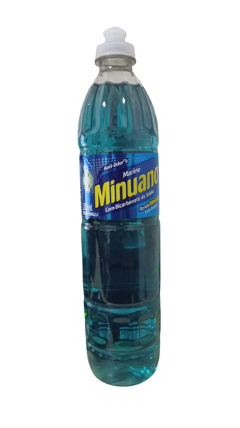 DETERGENTE MINUANO MARINE ( AZUL) 500ML