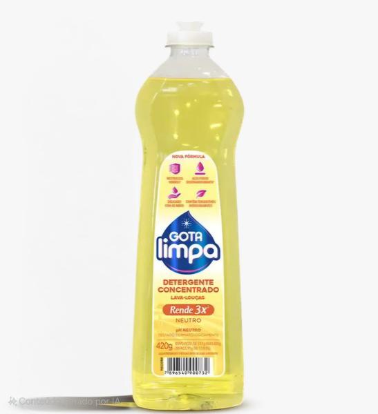 DET GEL GOTA LIMPA 500ML, NEUTRO