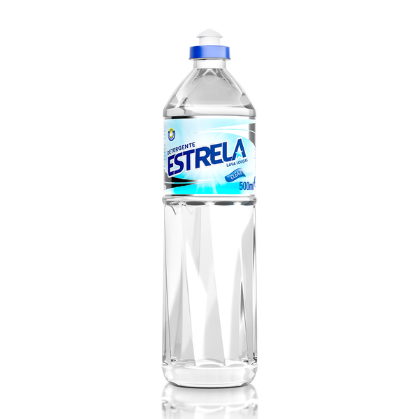 DETERGENTE ESTRELA 500 ML CLEAR un