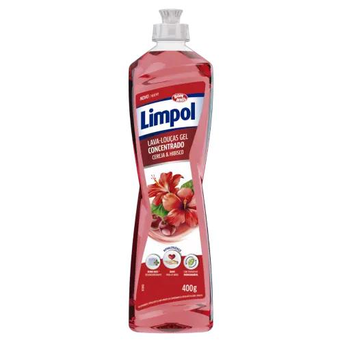 Detergente Gel Limpol Cereja/Hibisco 400g