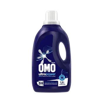 LAVA ROUPAS LIQUIDO OMO ULTRA POWER 1,8L